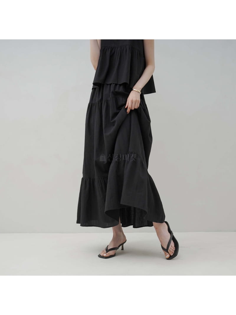 Comely - Korean Women Fashion - #momslook - Moldy Skirt - 11