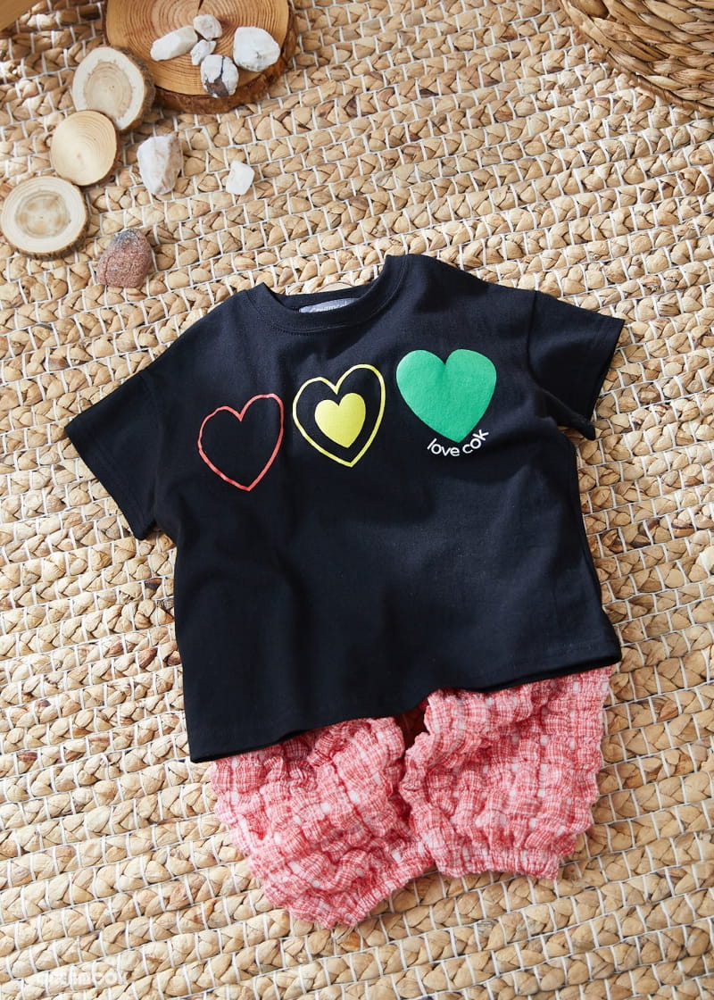 Creamcok - Korean Children Fashion - #childrensboutique - Heart Signal Tee - 12