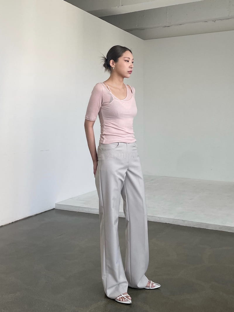 Creamvilla - Korean Women Fashion - #momslook - Bannet Pants