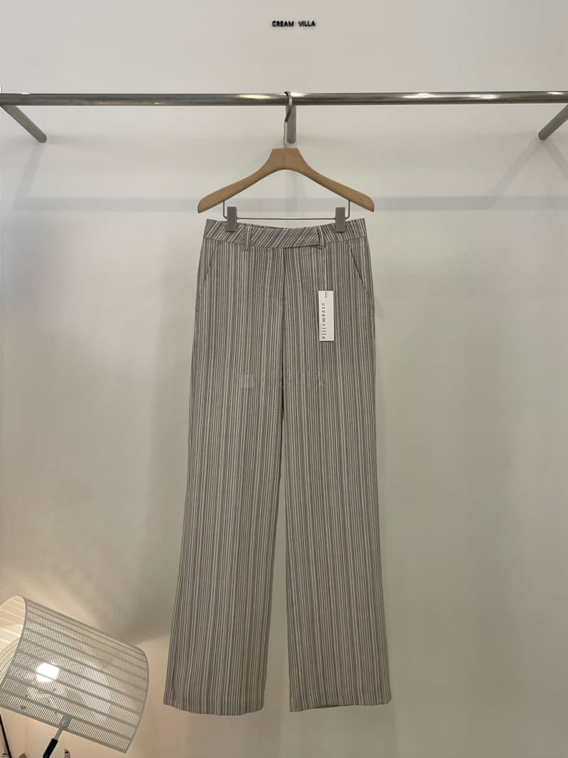 Creamvilla - Korean Women Fashion - #momslook - Roe Linen Pants - 3