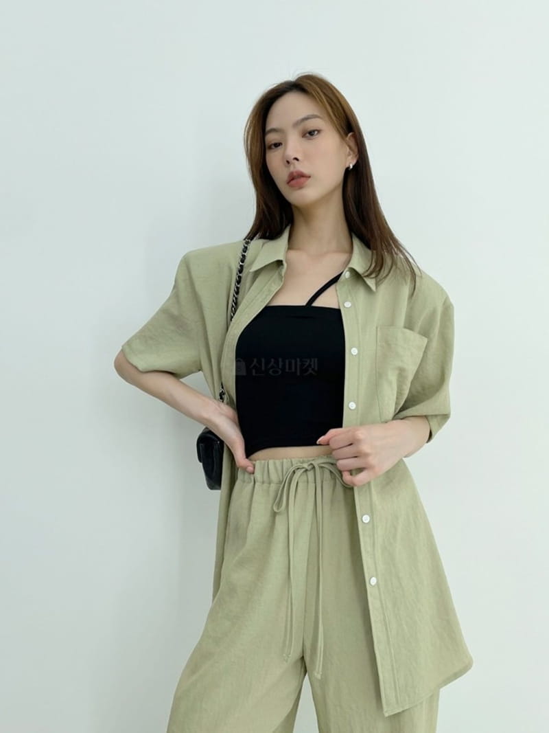 D2 - Korean Women Fashion - #momslook - Crape Shirt