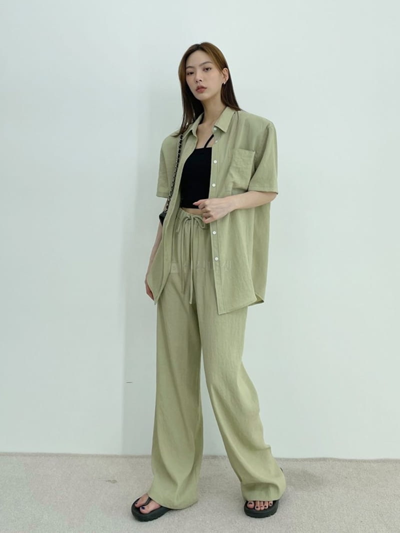 D2 - Korean Women Fashion - #momslook - Crape Shirt - 5