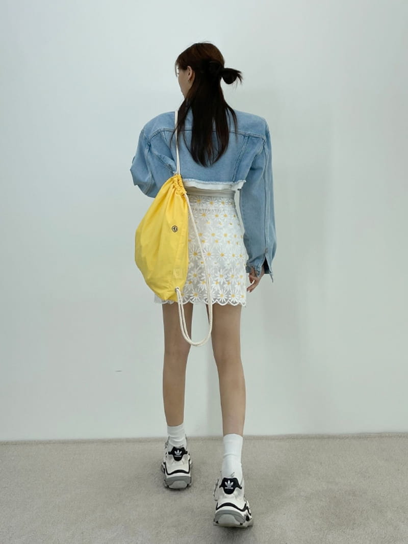 D2 - Korean Women Fashion - #thelittlethings - Flower Skirt - 5