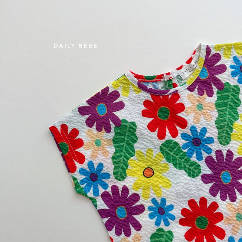 Daily Bebe - Korean Children Fashion - #Kfashion4kids - Pattern Jijimi Top Bottom Set - 11