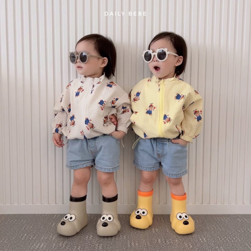 Daily Bebe - Korean Children Fashion - #minifashionista - Jijimi Windbreaker - 6