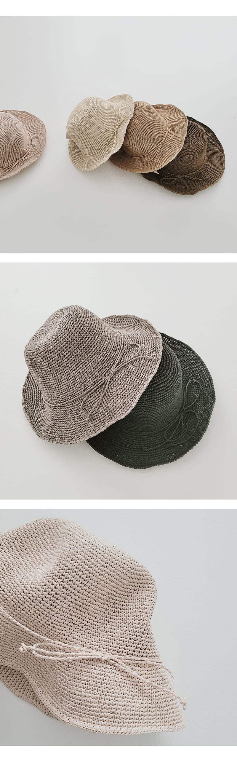 Daily Daily - Korean Children Fashion - #childofig - Jisa Natural Bucket Hat - 8