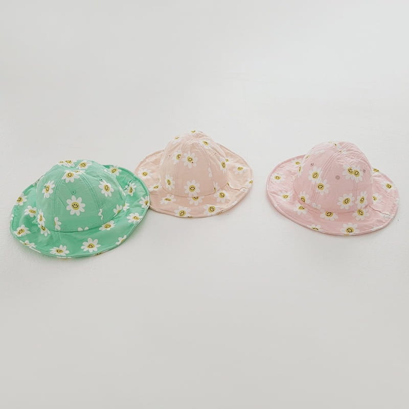 Daily Daily - Korean Children Fashion - #childrensboutique - Happy Flower Bucket Hat 6m~5y - 5