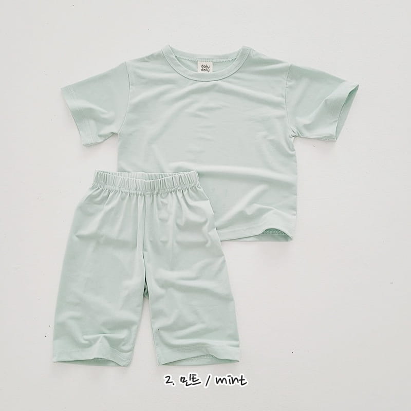 Daily Daily - Korean Children Fashion - #childrensboutique - Ice Top Bottom Set - 4