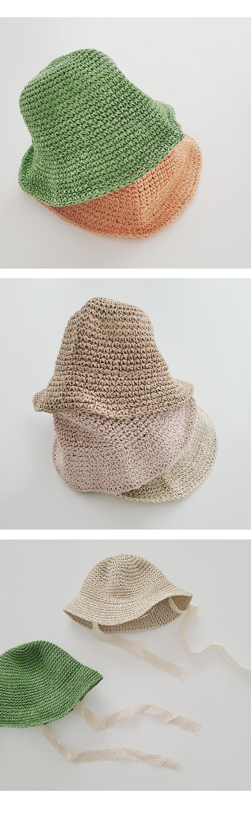 Daily Daily - Korean Children Fashion - #designkidswear - Jisa Lace Bucket Hat - 8