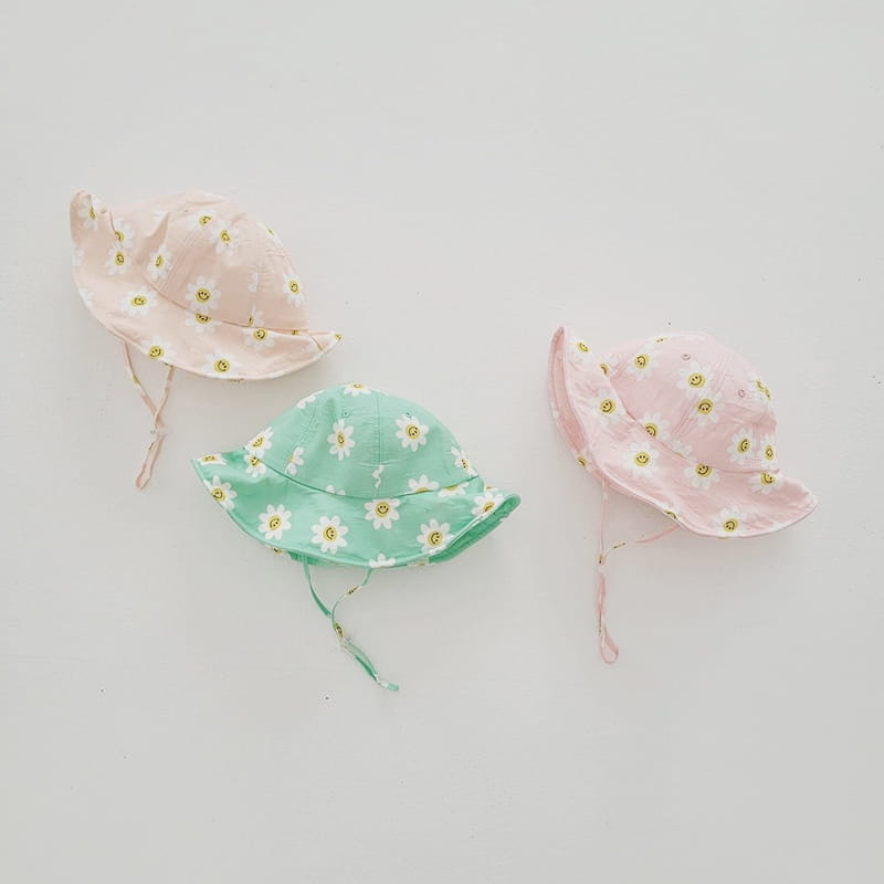 Daily Daily - Korean Children Fashion - #fashionkids - Happy Flower Bucket Hat 6m~5y - 8