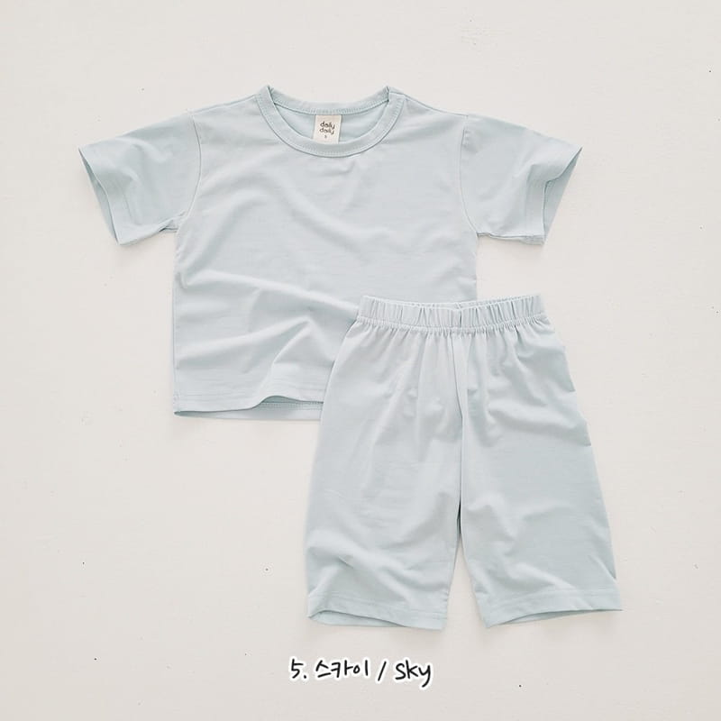 Daily Daily - Korean Children Fashion - #kidsshorts - Ice Top Bottom Set - 7