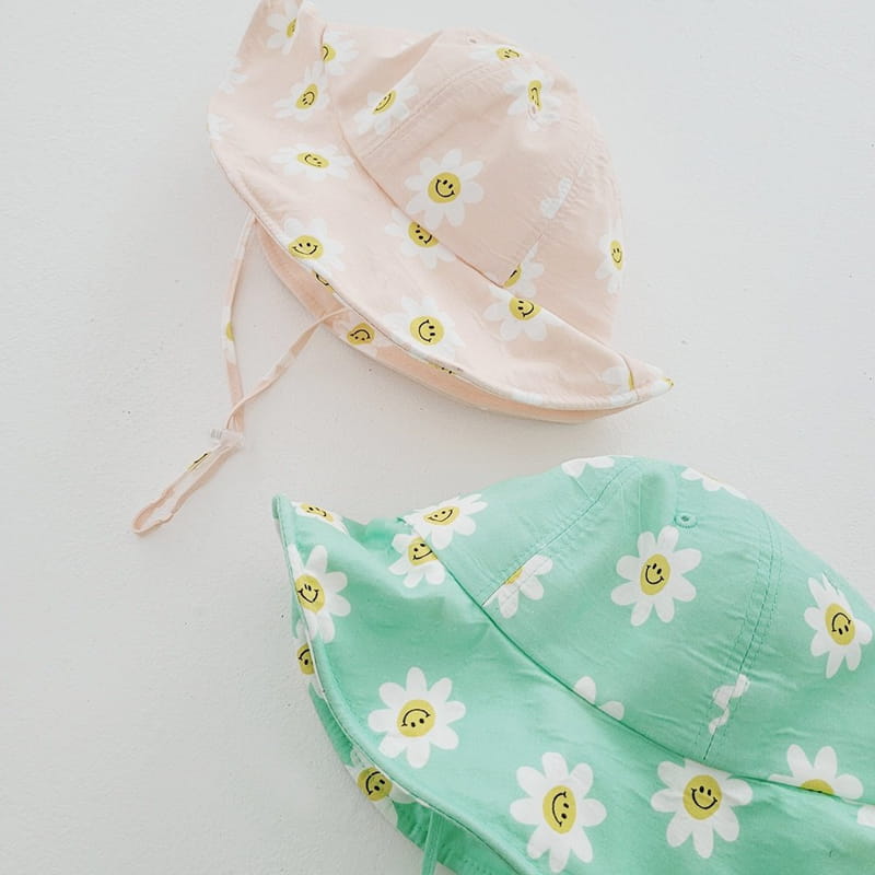 Daily Daily - Korean Children Fashion - #kidzfashiontrend - Happy Flower Bucket Hat 6m~5y - 11