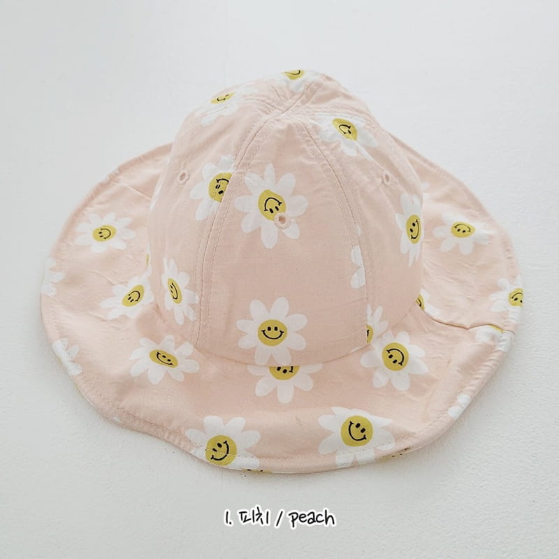 Daily Daily - Korean Children Fashion - #prettylittlegirls - Happy Flower Bucket Hat 6m~5y - 2