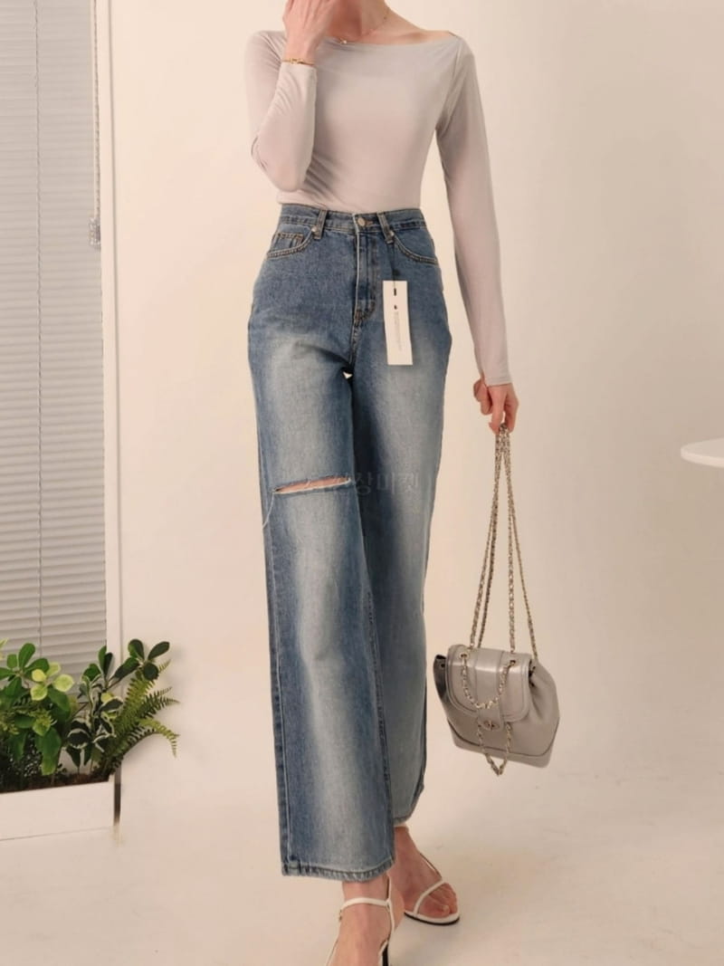 Darimijean - Korean Women Fashion - #momslook - D375 Jeans - 6