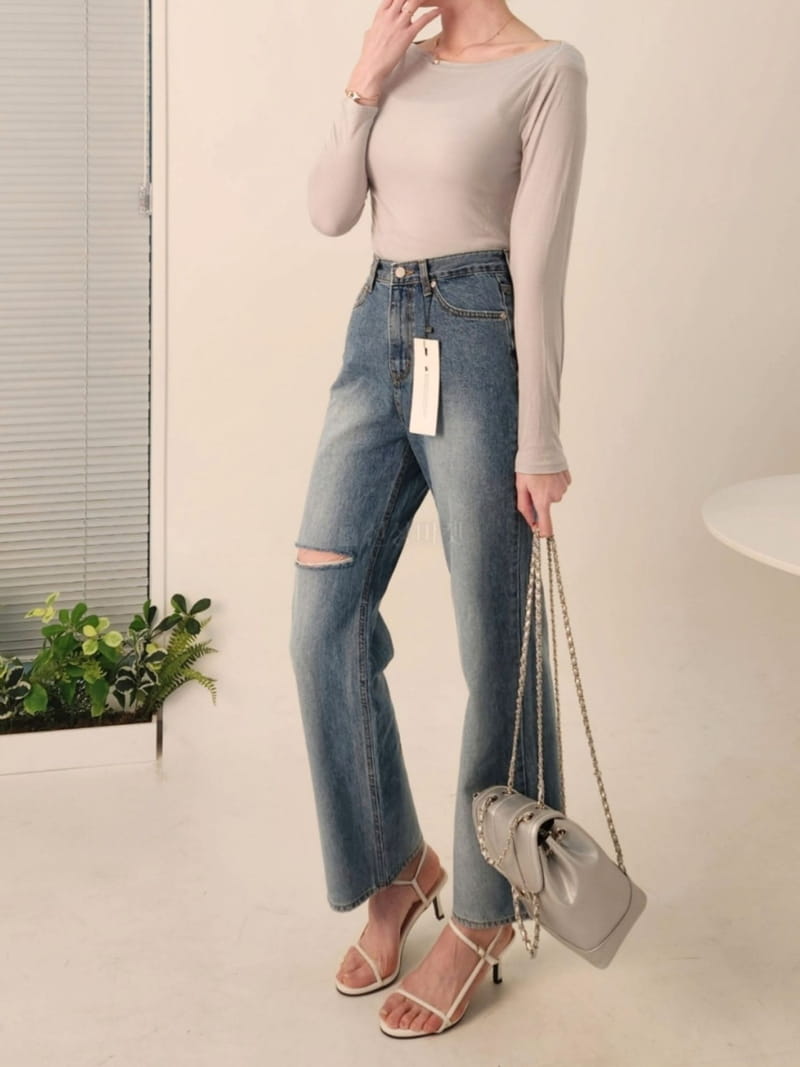 Darimijean - Korean Women Fashion - #momslook - D375 Jeans - 8