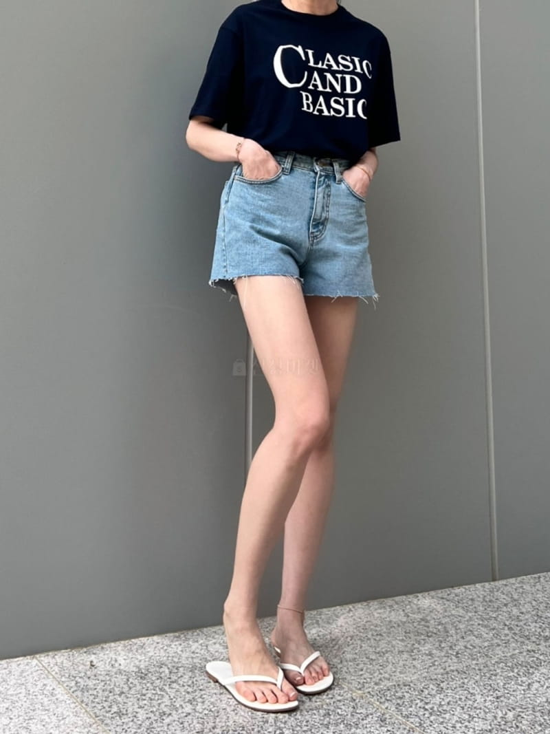 Darimijean - Korean Women Fashion - #momslook - D753 Jeans Shorts - 7