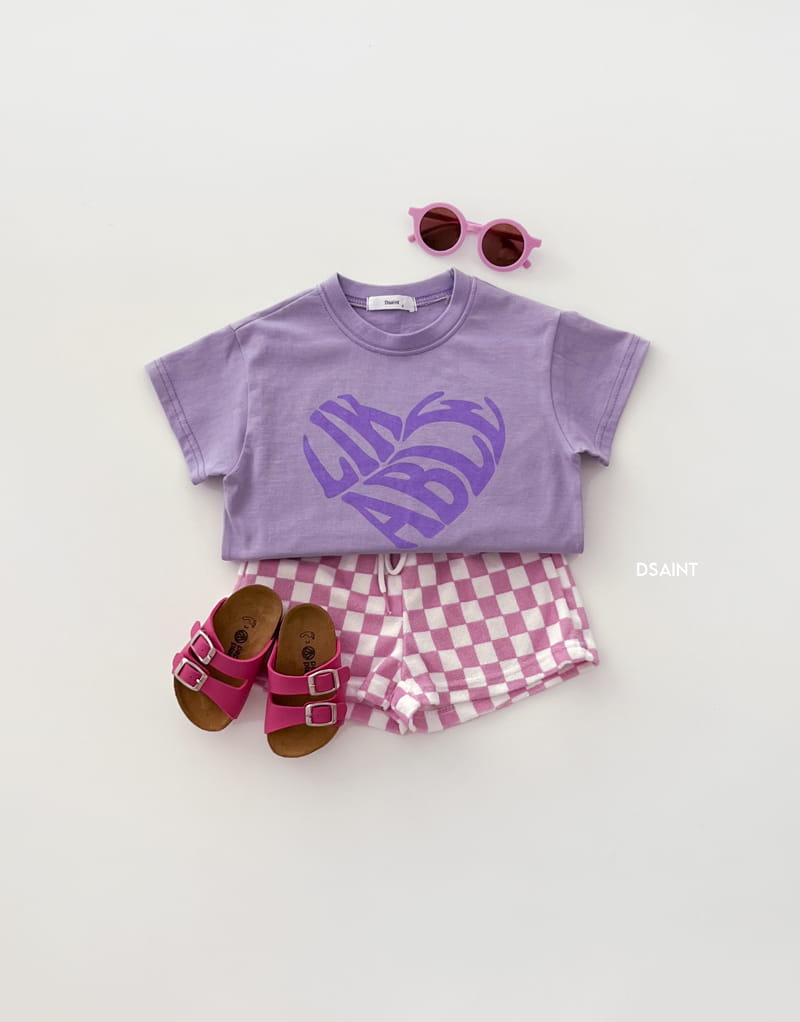 Dsaint - Korean Children Fashion - #kidzfashiontrend - Able Heart Tee - 4