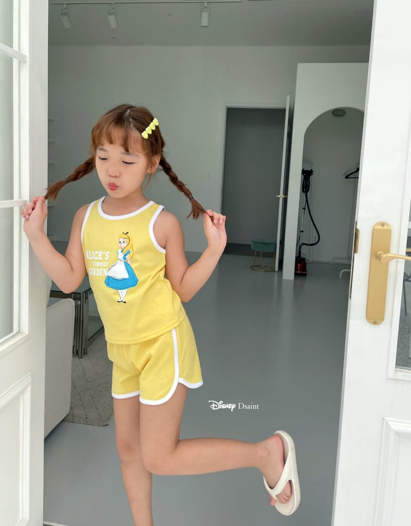 Dsaint - Korean Children Fashion - #Kfashion4kids - Mango Alice Top Bottom Set - 10