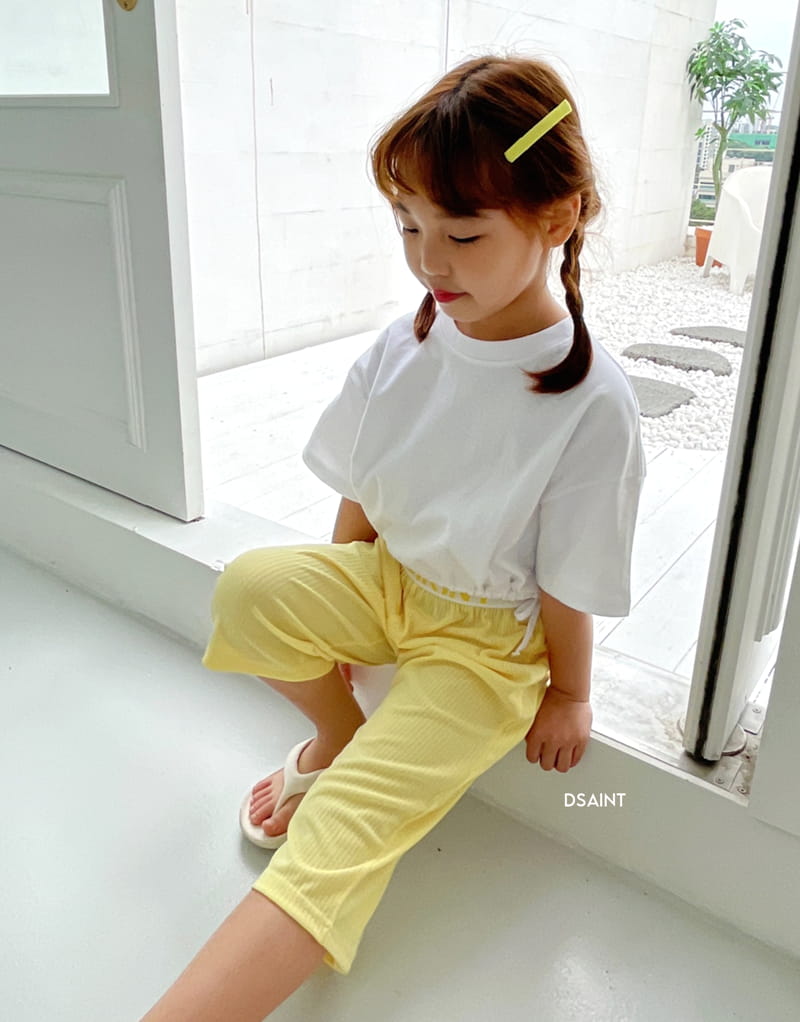 Dsaint - Korean Children Fashion - #Kfashion4kids - Fit Crop Tee - 8