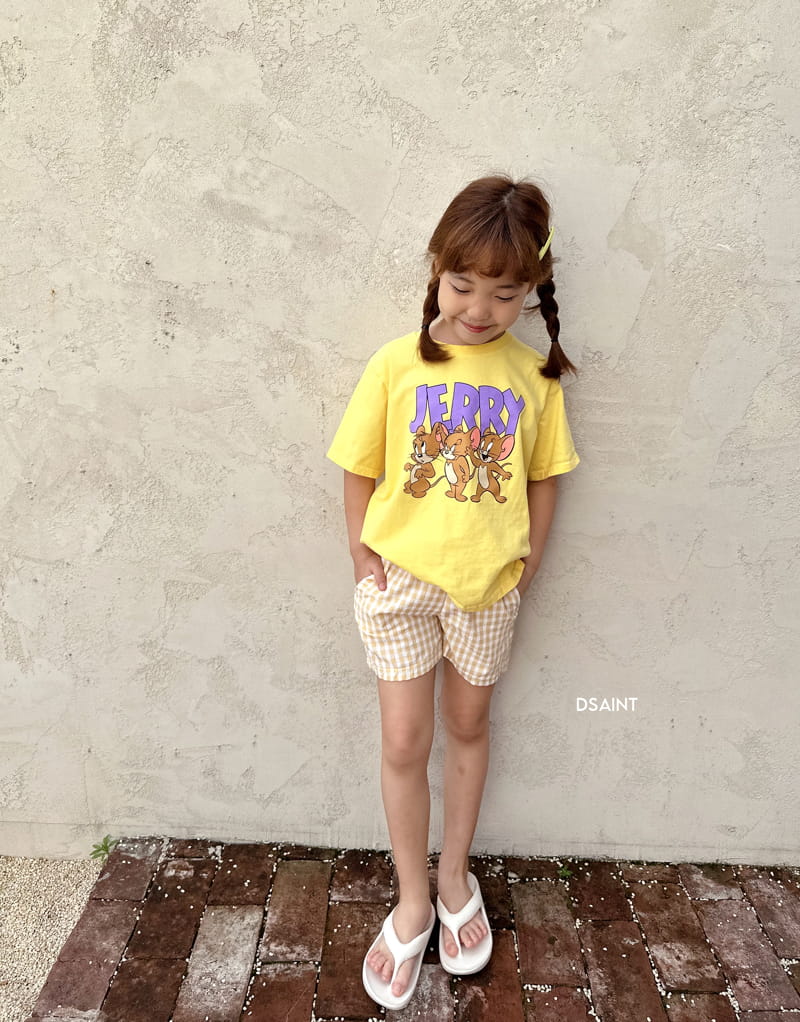 Dsaint - Korean Children Fashion - #childofig - Square Check Shorts - 5