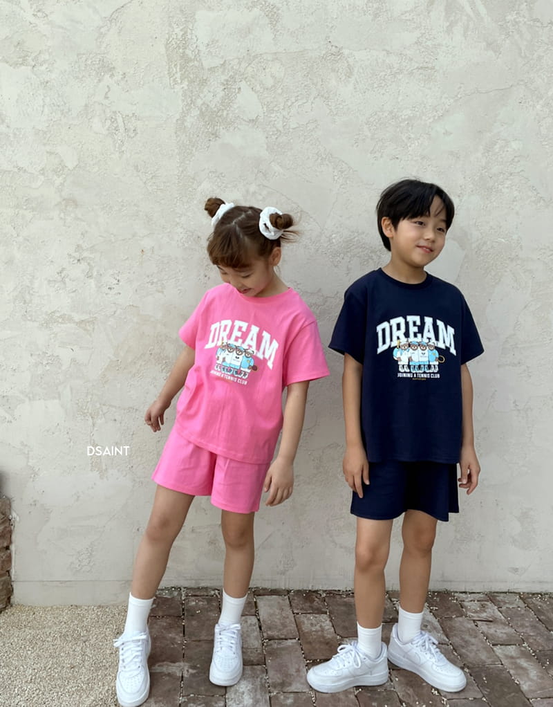 Dsaint - Korean Children Fashion - #childofig - Dream Bear Top Bottom Set - 8