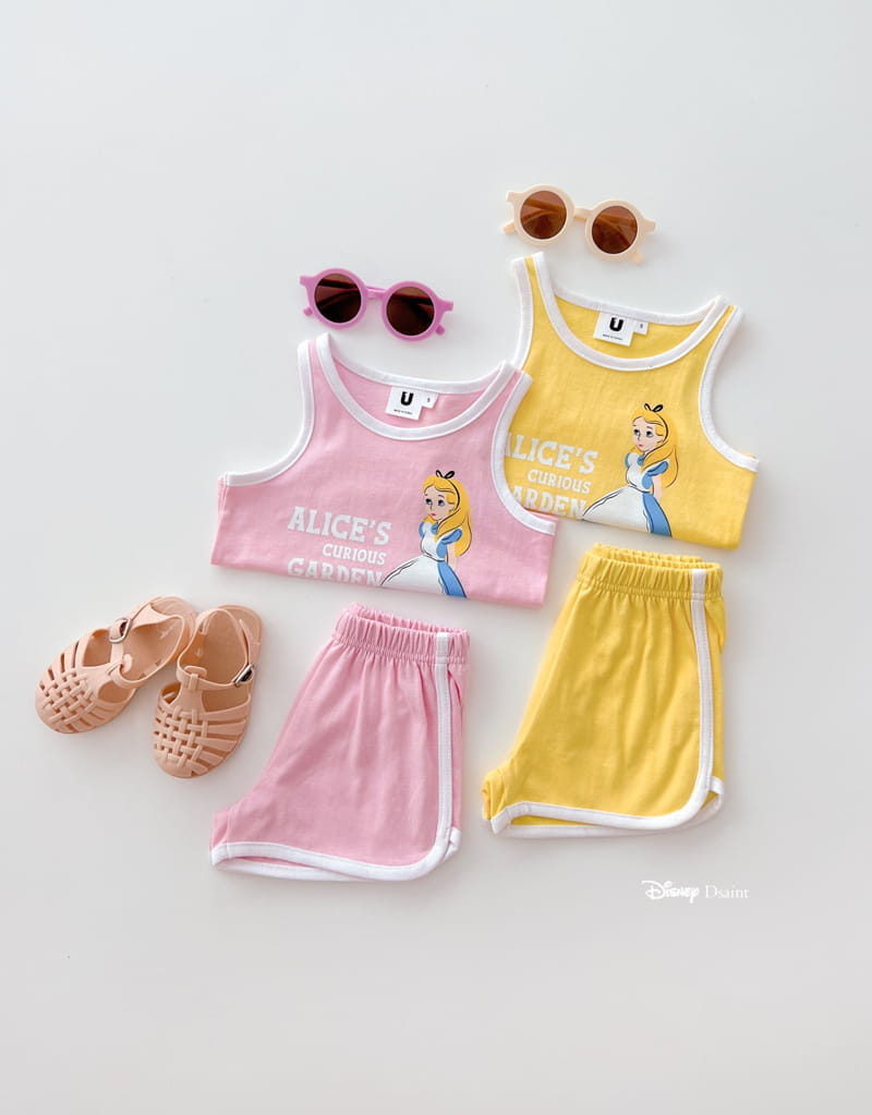 Dsaint - Korean Children Fashion - #childofig - Mango Alice Top Bottom Set - 2