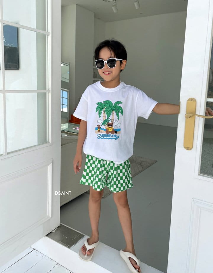 Dsaint - Korean Children Fashion - #childofig - Check Shorts - 8