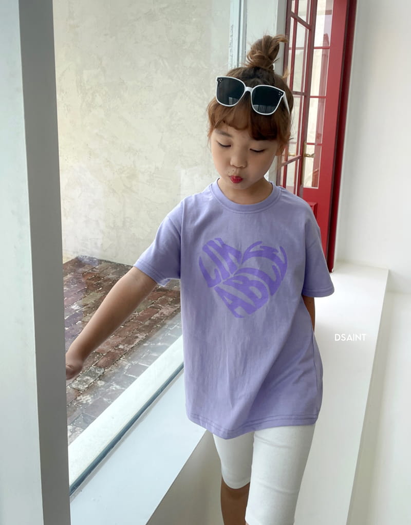 Dsaint - Korean Children Fashion - #designkidswear - Able Heart Tee - 12