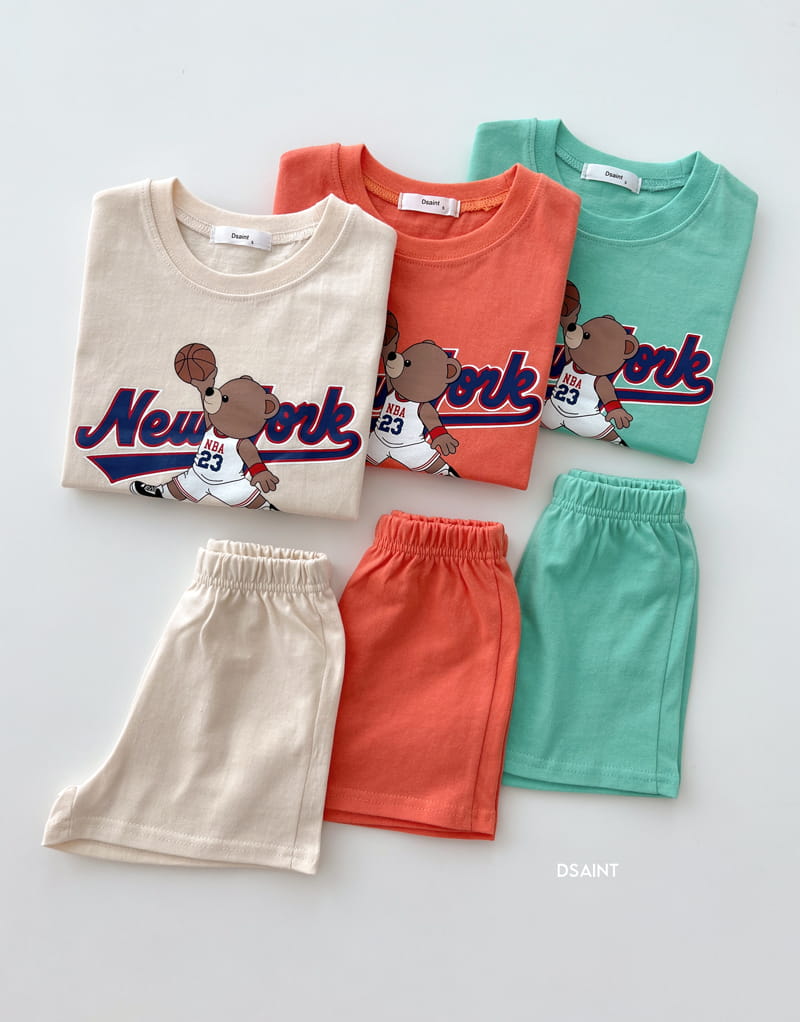 Dsaint - Korean Children Fashion - #designkidswear - New York Top Bottom Set