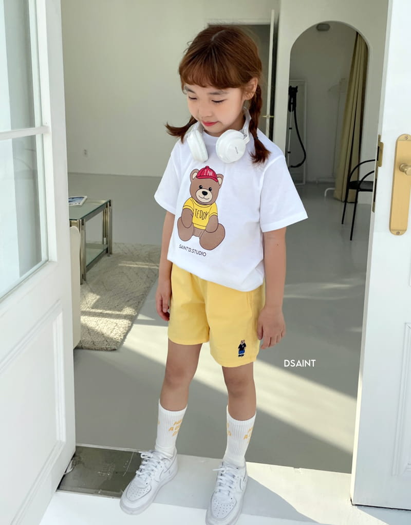 Dsaint - Korean Children Fashion - #fashionkids - Bear Span Shorts - 8