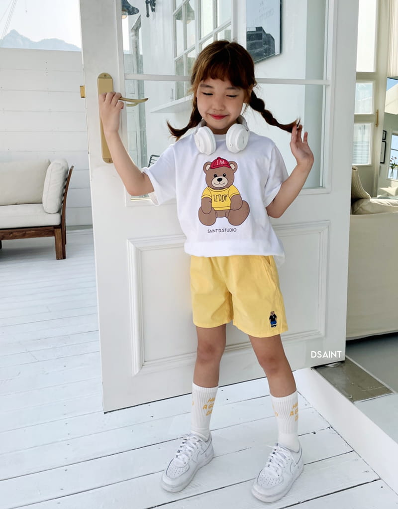 Dsaint - Korean Children Fashion - #kidsshorts - Bear Span Shorts - 9