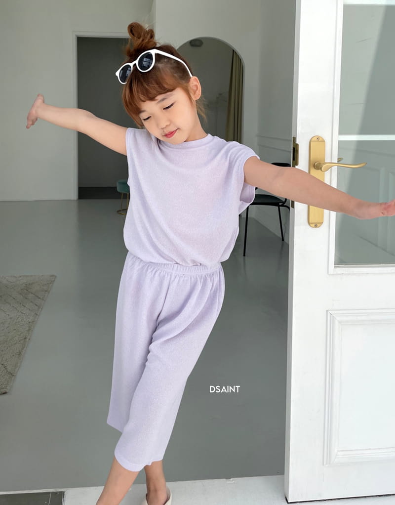 Dsaint - Korean Children Fashion - #kidsshorts - Charlang Top Bottom Set - 9