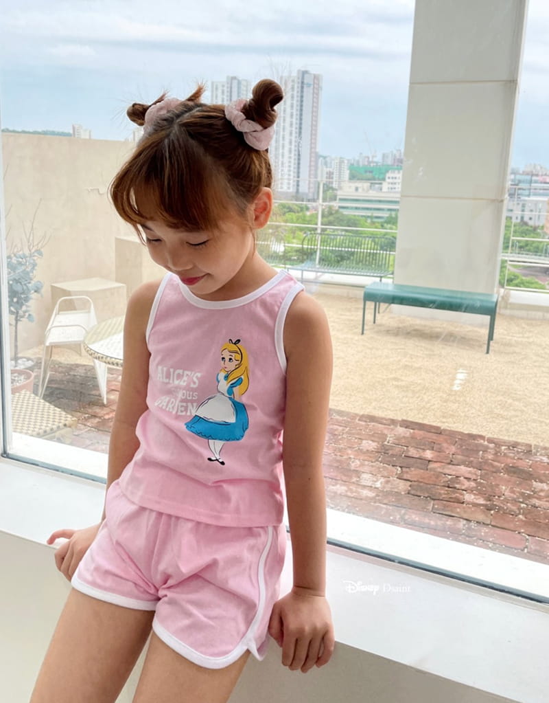 Dsaint - Korean Children Fashion - #kidzfashiontrend - Mango Alice Top Bottom Set - 9