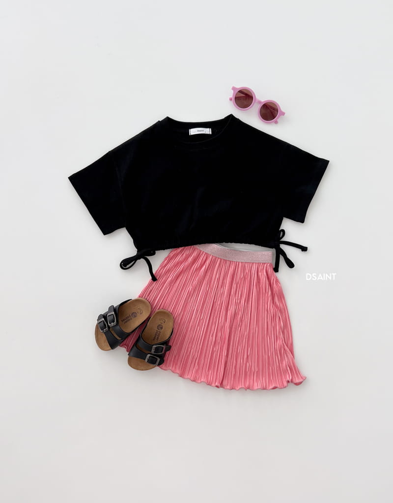 Dsaint - Korean Children Fashion - #kidzfashiontrend - Fit Crop Tee - 7