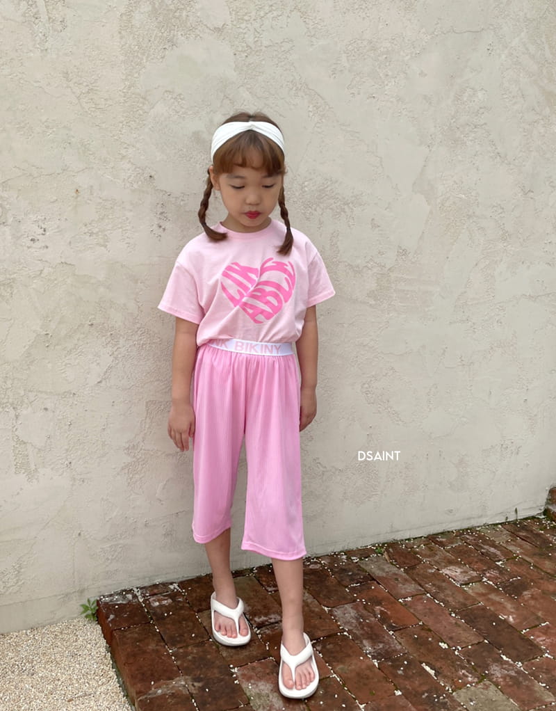 Dsaint - Korean Children Fashion - #littlefashionista - Able Heart Tee - 5