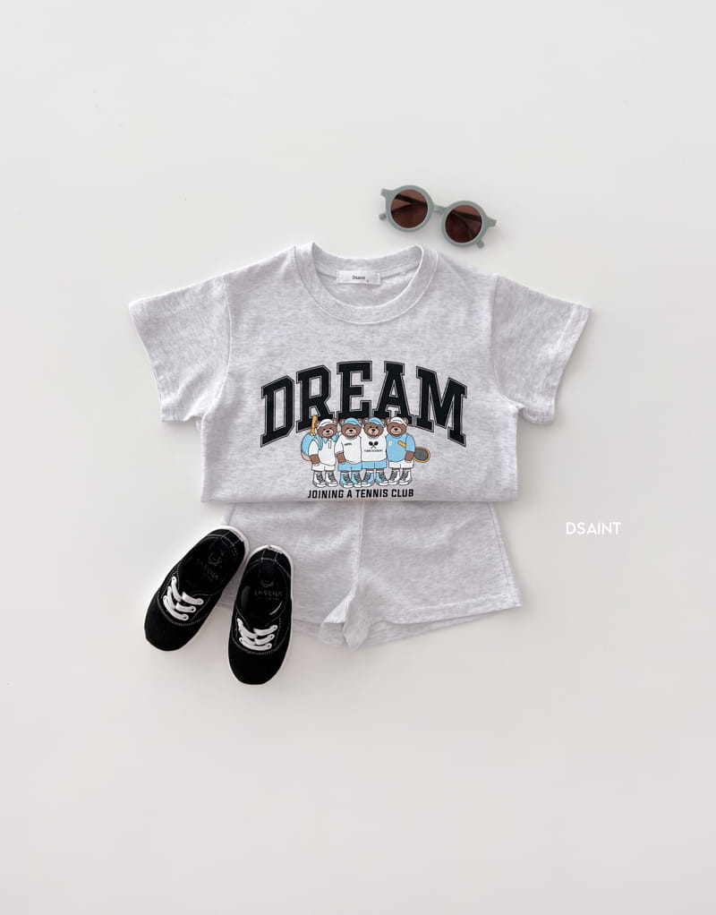 Dsaint - Korean Children Fashion - #Kfashion4kids - Dream Bear Top Bottom Set - 4