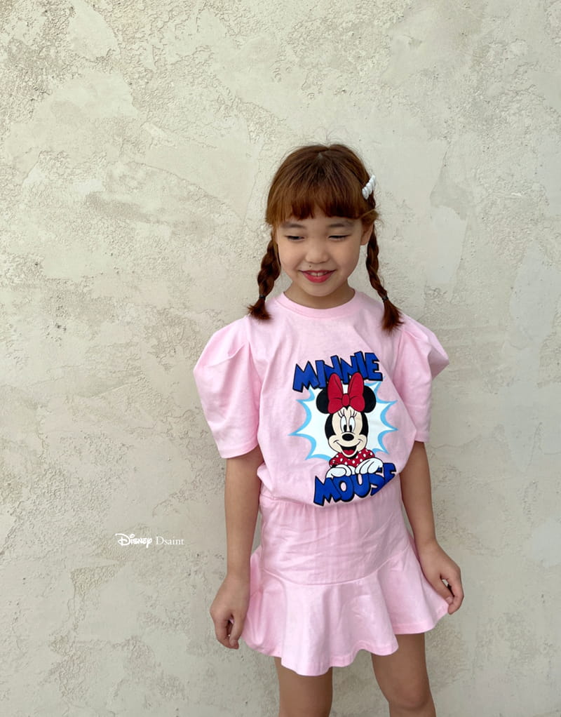 Dsaint - Korean Children Fashion - #magicofchildhood - Shiny M Skirt Top Bottom Set - 9