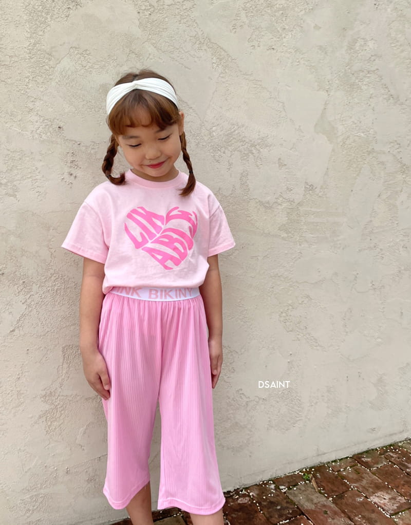 Dsaint - Korean Children Fashion - #magicofchildhood - Able Heart Tee - 6