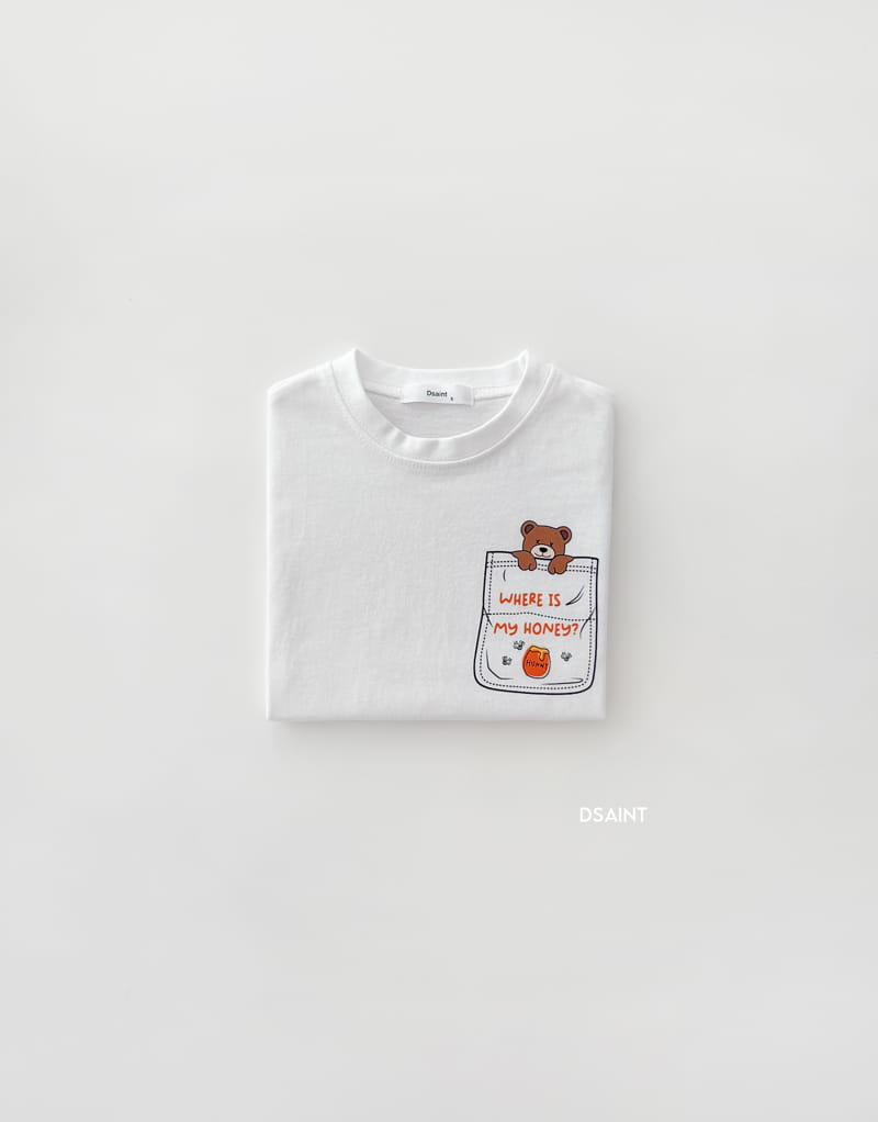 Dsaint - Korean Children Fashion - #magicofchildhood - Honey Pocket Tee