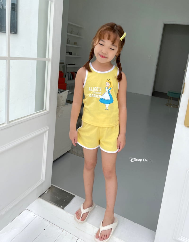 Dsaint - Korean Children Fashion - #magicofchildhood - Mango Alice Top Bottom Set - 12