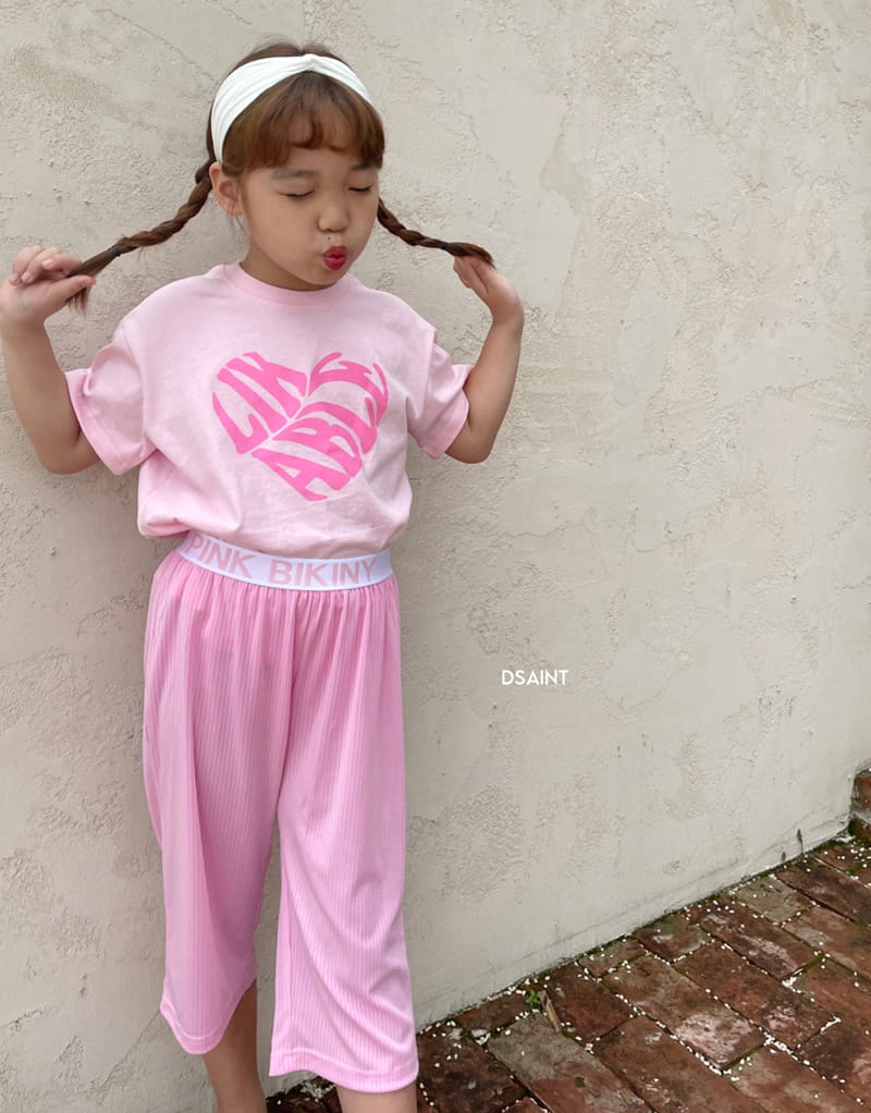 Dsaint - Korean Children Fashion - #minifashionista - Able Heart Tee - 7