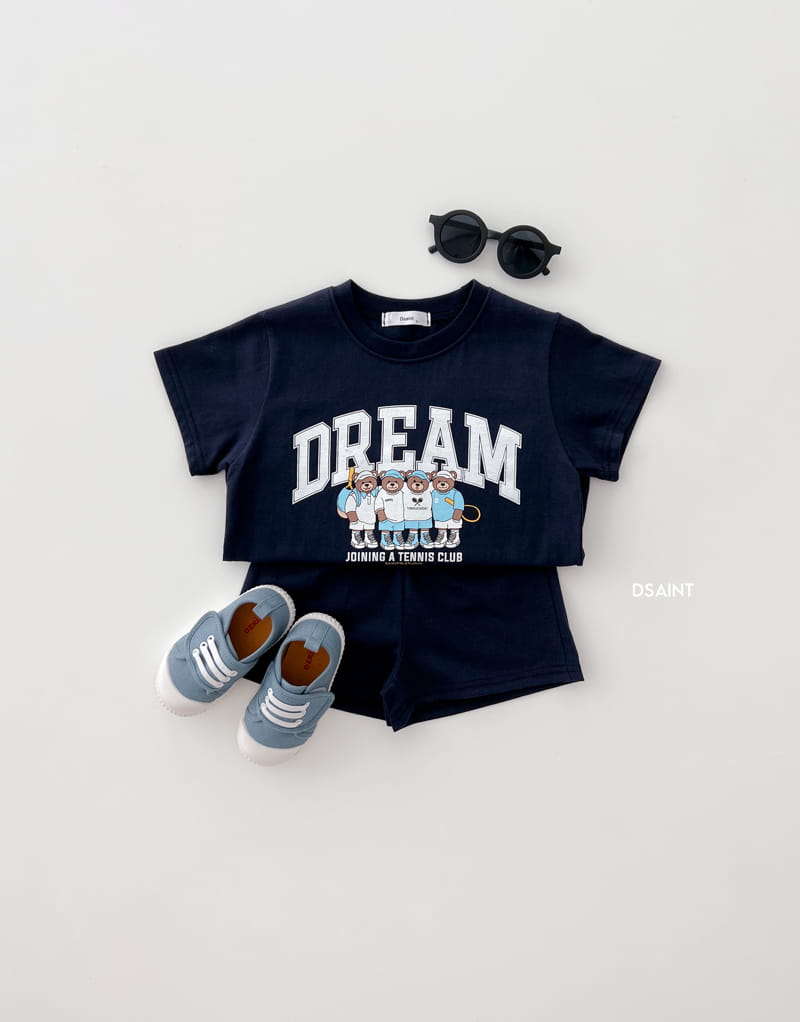 Dsaint - Korean Children Fashion - #minifashionista - Dream Bear Top Bottom Set - 6