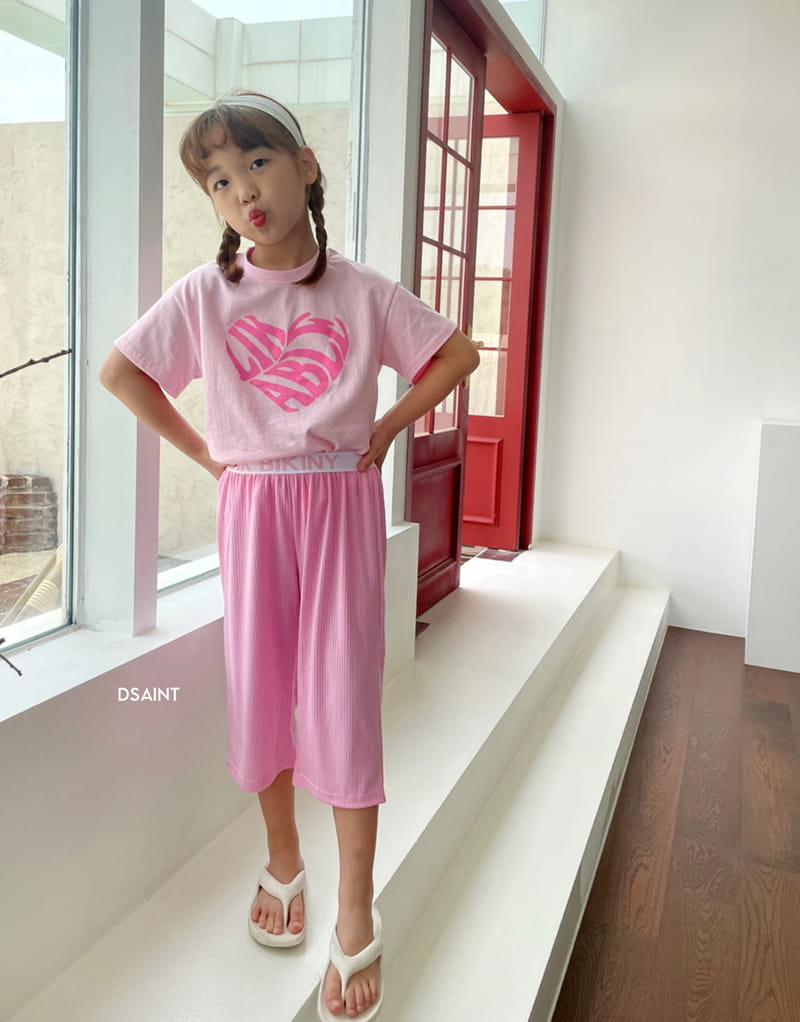 Dsaint - Korean Children Fashion - #prettylittlegirls - Able Heart Tee - 8