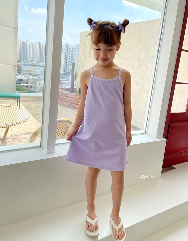 Dsaint - Korean Children Fashion - #stylishchildhood - Terry String One-piece - 7