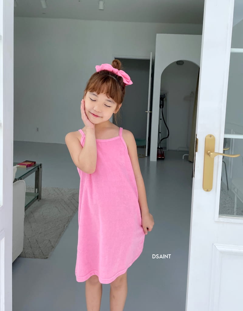 Dsaint - Korean Children Fashion - #todddlerfashion - Terry String One-piece - 5