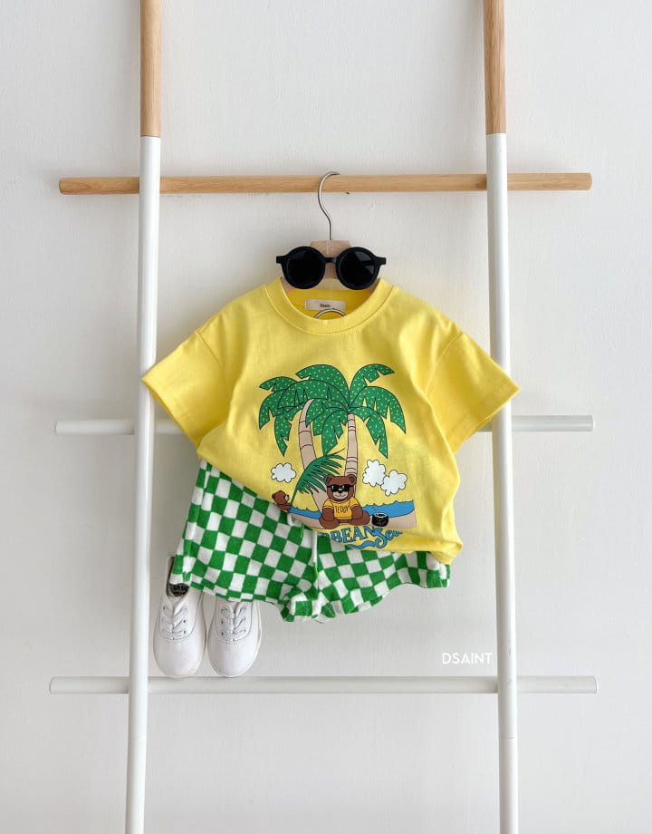 Dsaint - Korean Children Fashion - #todddlerfashion - Check Shorts - 5