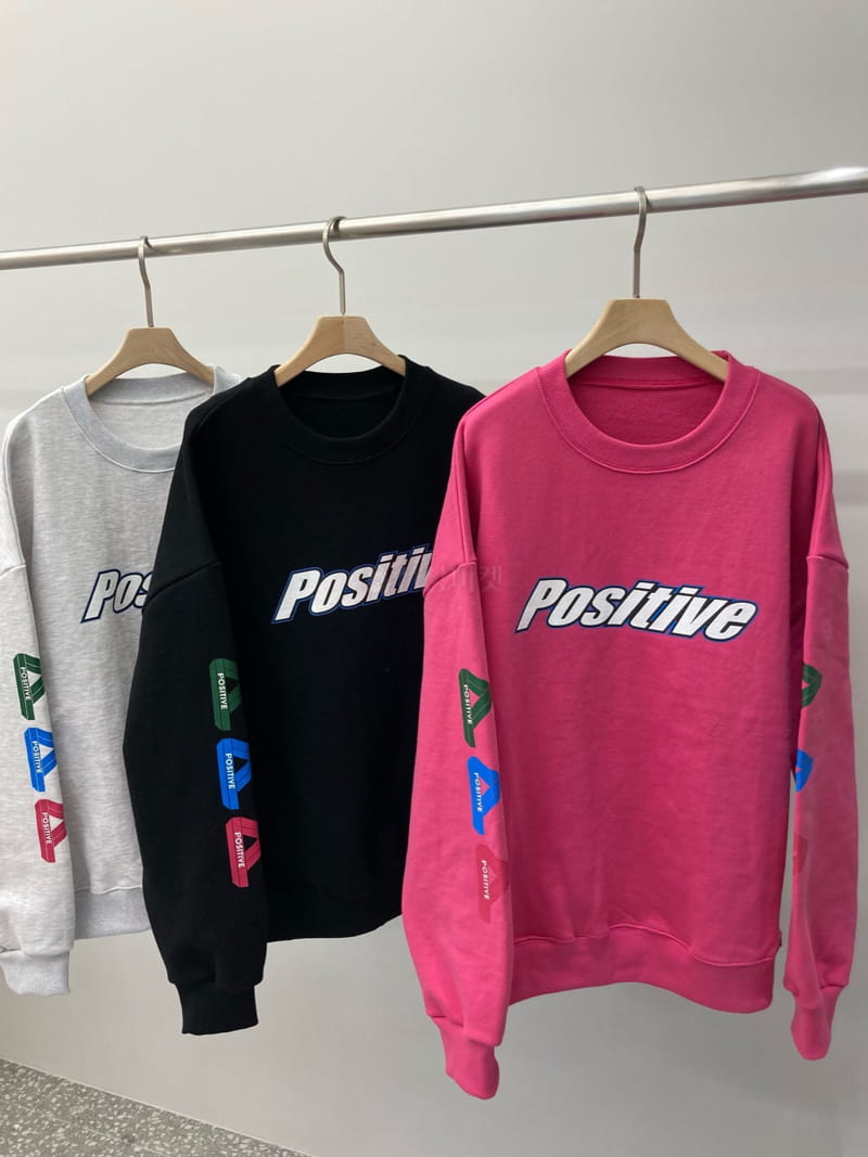 Edison Store - Korean Women Fashion - #shopsmall - Pasitive Three Sweatshirt