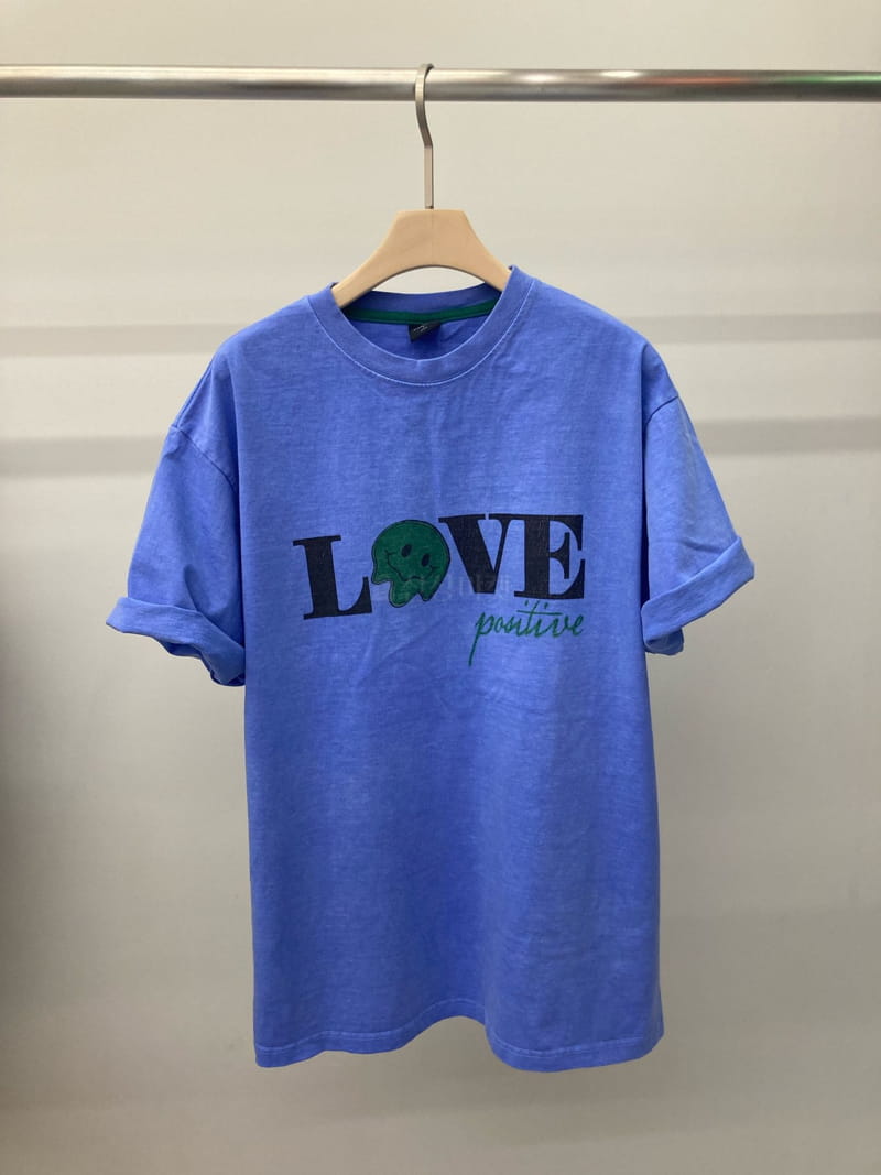 Edison Store - Korean Women Fashion - #womensfashion - Love Pigment Tee - 2