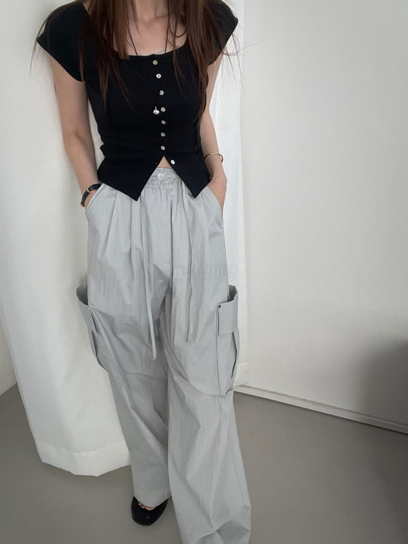 Flower - Korean Women Fashion - #shopsmall - Air Cargo Pants - 8