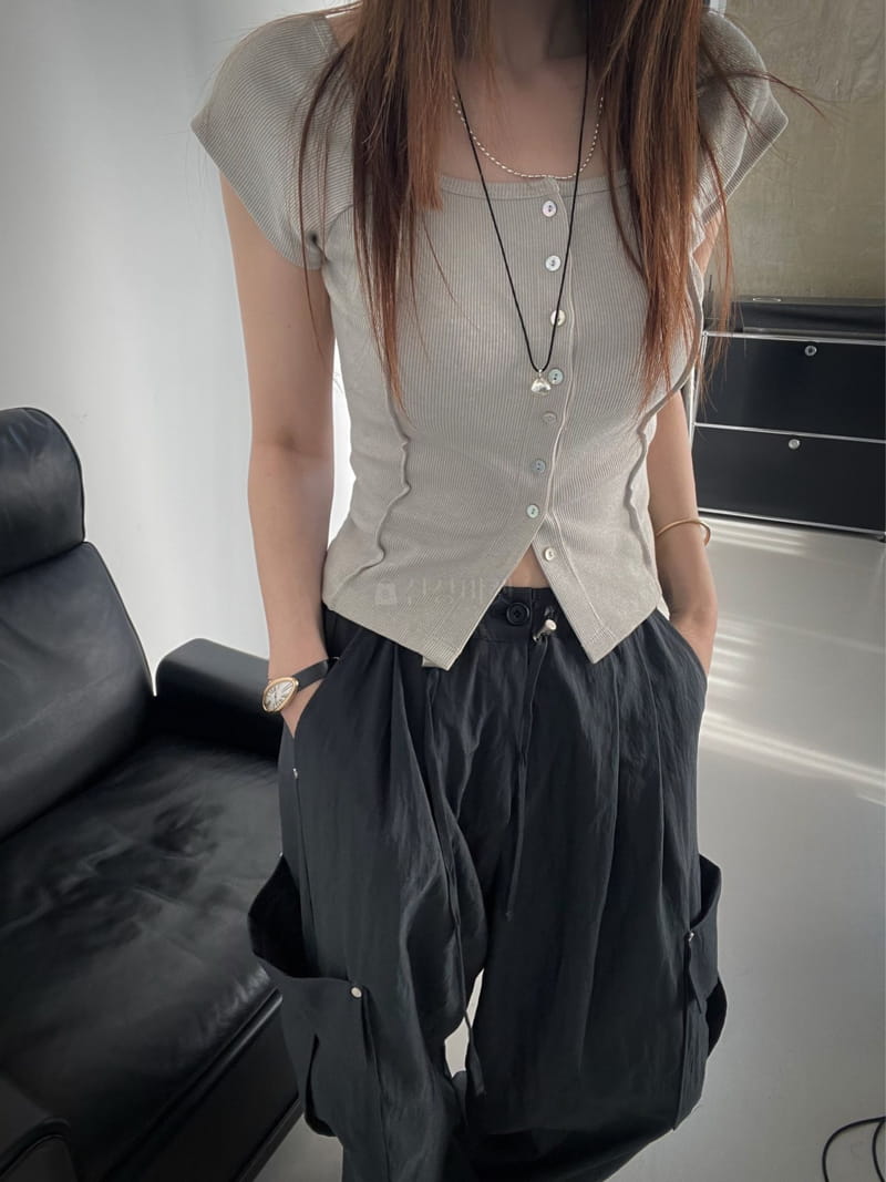 Flower - Korean Women Fashion - #vintageinspired - Air Cargo Pants - 4